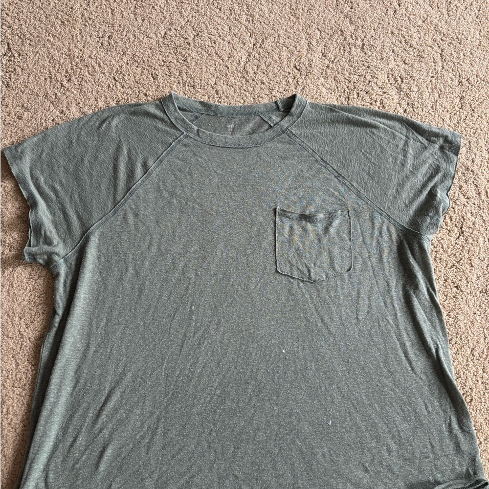 Aerie Heathered Gray Tee